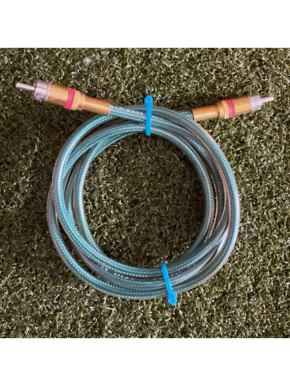 LiveWire Litz Double Braid RCA Interconnect Cable 5FT Vintage Audiophile USA